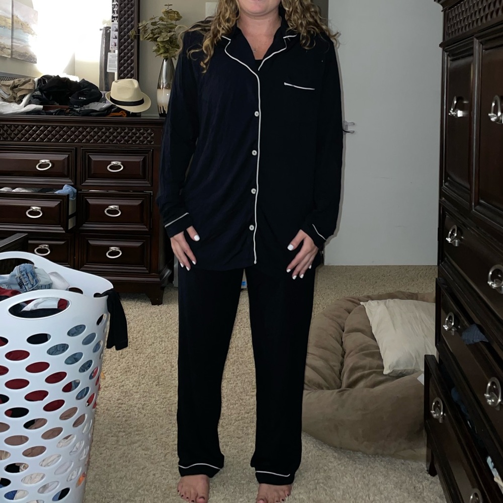 Black Pajama set XL